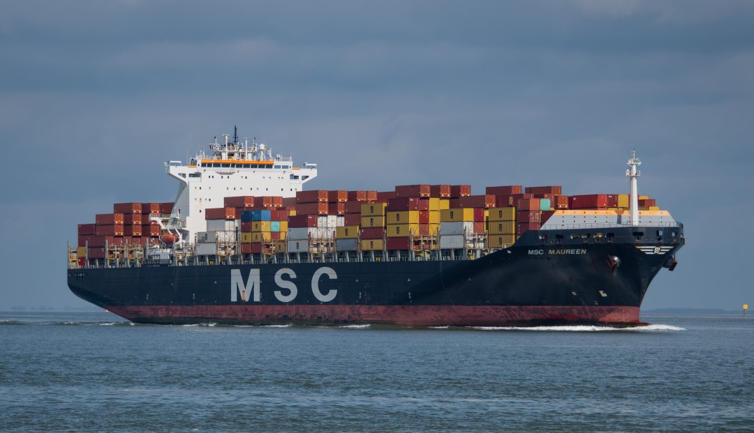 MSC container tracking